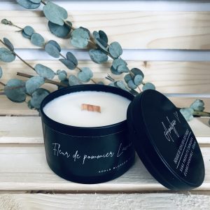 bougie parfumée fleur de pommier et lavande