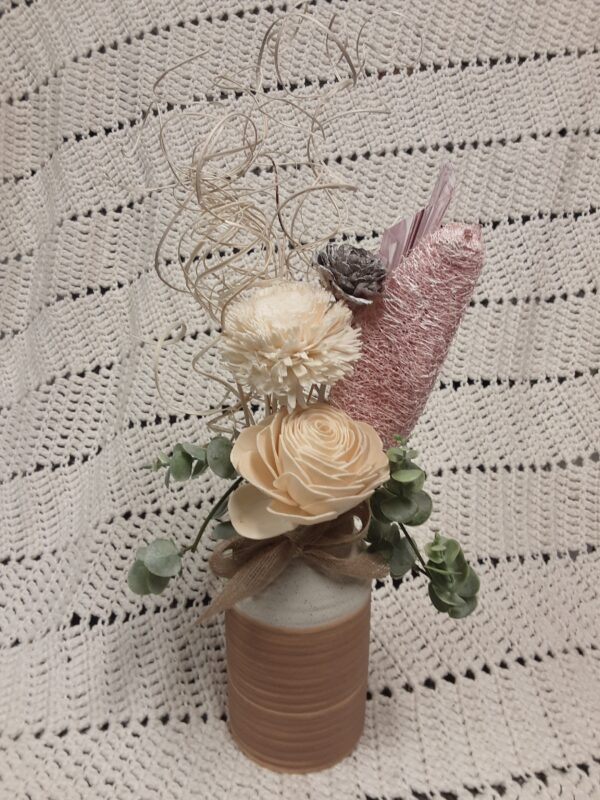 2 bouquet de fleurs séchées